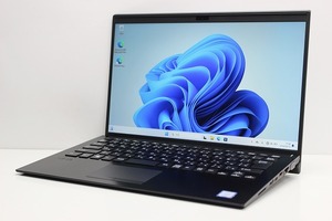 ノートパソコン Windows11 中古 VAIO Pro PK VJPK11C11N 14インチ 第8世代 Core i3 SSD256GB メモリ8GB Windows10 カメラ