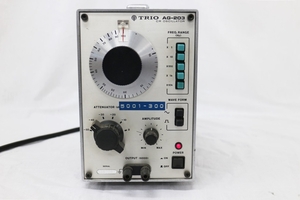 【正常動作品】 TRIO AG-203 1MHz オシレータ