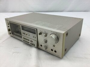 SONY カセットデッキ TC－K61 通電確認/音に少々難有り ジャンク品 ACB