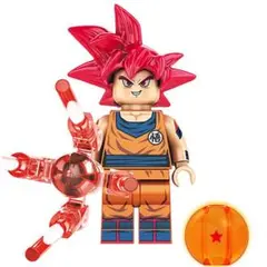 【新品未開封】ドラゴンボール 孫悟空 超サイヤ人ゴッド レゴ互換