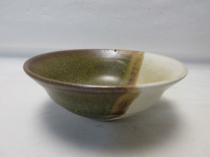 I04060 【 ほぼ未使用 茶道具 平茶碗 陶印 清 箱無 】 検) 作家物 茶器 茶碗 お点前 茶事 茶会 和物 茶の湯 おもてなし 在銘ⅰ