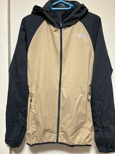 THE NORTH FACE ノースフェイス スワローテイルベントフーディ ナイロン ジャケット サイズL カーキ／ブラック