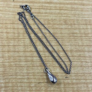 F750-T6-1568 ★ TIFFANY＆Co. ティファニー アクセサリー ネックレス ティアドロップ 925 総重量3.0g