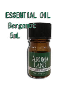 【未使用】エッセンシャルオイル5mL Bergamot ベルガモット アロマセラピー リラクゼーション ESSENTIAL OIL USA 新品★