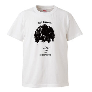 【Lサイズ 白Tシャツ】シド・バレット syd barrett PINK FLOYD ピンクフロイド　Tシャツ サイケデリック 60s LP CD レコード