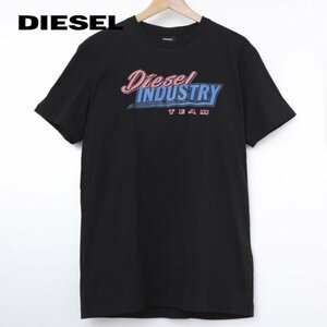 Lサイズ DIESEL ディーゼル ロゴ Tシャツ DIEGOSK37 メンズ ブランド 黒 ブラック