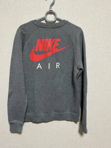 ナイキ　スウェット S グレー 916632-091　美品 メンズ レディース トレーナー パーカー NIKE AIR