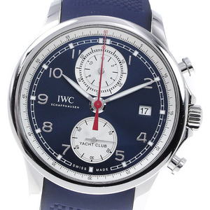 IWC IWC SCHAFFHAUSEN IW390507 ポルトギーゼ ヨットクラブ クロノグラフ 自動巻き メンズ _831974