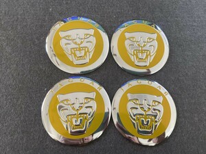 ジャガー JAGUAR用 キャップシール 56.5mm ホイールセンター 4枚入★422