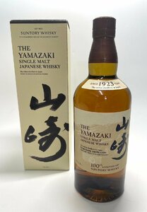 ★滋賀県限定 SUNTORY サントリー 山崎 100周年記念ラベル シングルモルト ウイスキー 700ml 43％ 箱付き 未開栓