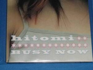 美品 8cm CD 100円均一 hitomi ヒトミ　BUSY NOW (No.3016)