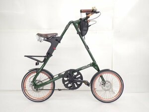 STRIDA 折り畳み自転車/ミニベロ EVO18 Limited 18インチ イングリッシュダークグリーン キャリングソフトケース付 ストライダ ◆ 6FBD0-1