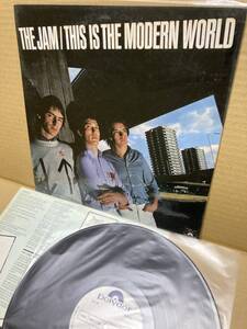 PROMO MPF 1138！稀LP！ジャム The Jam / This Is The Modern World Polydor 見本盤 PAUL WELLER PUNK NEO MODS SAMPLE 1977 JAPAN WL NM