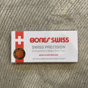 新品送料無料 BONES SWISS BEARINGS ボーンズ スイス ベアリング スケートボード スケボー 超高回転 