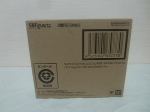 新品 S.H.Figuarts スーパーサイヤ人ゴッドスーパーサイヤ人ベジータ-超- -S.H.Figuarts 15th anniversary Ver.-