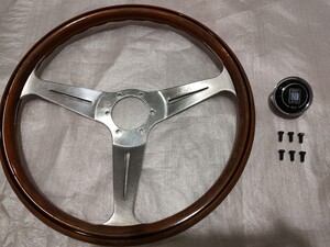 NARDI / ナルディ クラシック ウッドステアリング 380mm