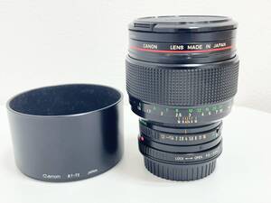 MS2910z Canon カメラレンズ Canon LENS FD 85mm 1:1.2 L 現状品