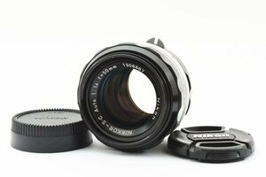 ★超美品　動作確認済★ NIKON ニコン NIKKOR-S.C Auto 50mm f1.4 MF レンズ　防湿庫管理 #C839