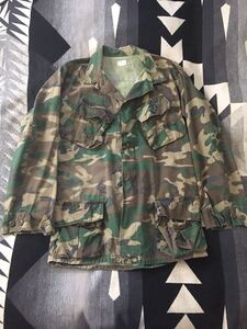 ERDL jungle fatigue usmc カモ柄　L/L ジャングルファティーグ　5th