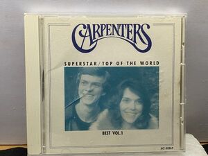 CD CARPENTERS/BEST VOL. 1 SUPERSTAR TOP OF THE WORLD