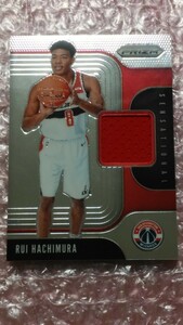 送料込即決 2019-20 Panini Prizm Sensational Swatches Jersey　No.SS-RUI Rui Hachimura 八村塁 ジャージカード プリズム レイカーズ