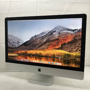 1円～Apple iMac (Retina 5K, 27-inch, 2017) A1419 Core i5 Radeon Pro 570 メモリ8GB SSD128GB HDD1TB T014760