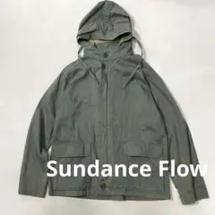 Sundance Flow 後付けフード付き ジップアップジャケット