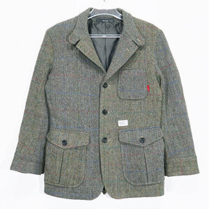 WTAPS ダブルタップス 11AW BULLITT/JACKET.WOOL.TEXTILE.HARRISTWEED テキスタイル ハリスツイード ジャケット ウール アウター Octz