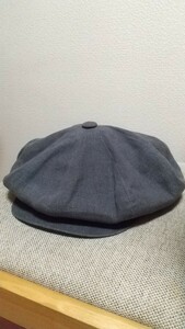 キジマタカユキ KIJIMA TAKAYUKI キャスケット 帽子 ハンチング キャップ ハット ハンティングキャップ 8枚パネル 日本製 麻 リネン
