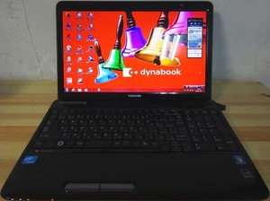 東芝 ノートパソコン T451/34DB/Celeron B800 1.5GHz/4GB/500GB/中古特価良品