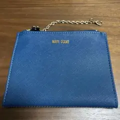 MARY QUANT 青色 ポーチ チェリー柄