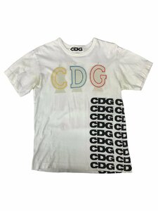 CDG (シーディージー) コムデギャルソン×ASSC プリントTシャツ SB-T005 M ホワイト メンズ/025