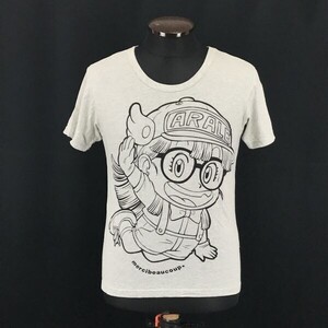 希少★メルシーボークー★アラレちゃん/半袖Tシャツ【1/Mens size -S/グレー】鳥山明/akira toriyama/mercibeaucoup/Tops/Shirts◆cBG923