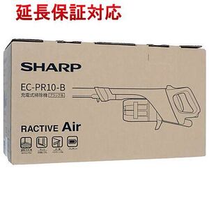 SHARP コードレススティック掃除機 RACTIVE Air POWER EC-PR10-B ブラック [管理:1100057947]