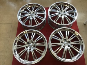 Weds LEONIS レオニス 19インチアルミホイール 19x8J+48 PCD114.3 5穴 a-2210 R1-1 TK