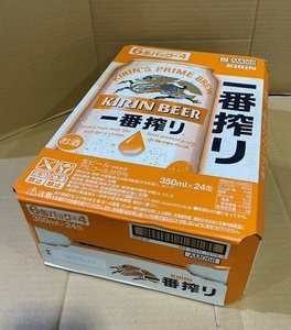 キリン ビール 一番搾り 350ml×24本 1ケース 期限2024.11