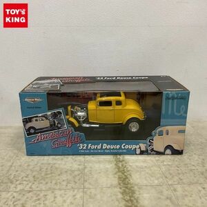 1円〜 RC ERTL AMERICAN MUSCLE 1/18 ’32 Ford Deuce Coupe Limited Edition