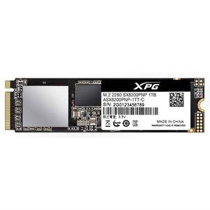 【中古】ADATA XPG SX8200 Pro NVMe SSD (読取最大 3,500MB/秒) PCIe3.0x4 M.2 DRAM キャッシ