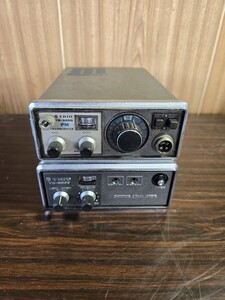 TRIO トリオ 無線機 トランシーバー パワーアンプリファイア TRANSCEIVER/POWER AMPLIFIER TR-3200 VB-3200