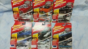 JOHNNY LIGHTNING ジョニーライトニング ミニカー　MUSCLE CAR Chevy Plymouth Pontiac Mustang 激レアセット　限定　1of2500 プリムス