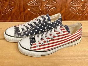 ★☆希少レア!converse ALL STAR ALL STAR THE S&S(スター＆ストライプ) 4.5 23.5cm コンバース オールスター USA ビンテージ 2411☆★