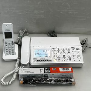 ★ 格安スタート！送料込み！Panasonicパーソナルファクス おたっくす KX-PZ200 子機KX-FKD404-W 充電台PNLC1058 インクフィルム1本☆