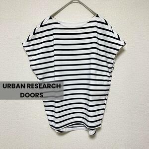 ck76 URBAN RESEARCH DOORSボーダーカットソー/トップス