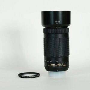 [美品｜フィルター・フード付] Nikon AF-P DX NIKKOR 70-300mm F4.5-6.3G ED VR