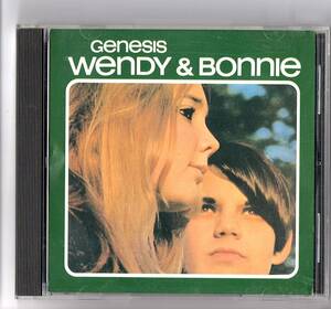  【輸入盤・1CD】「Wendy & Bonnie /Genesis ウェンディ・アンド・ボニー」SK-1006CD 