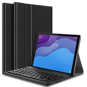 【送料無料】Lenovo Tab M10 HD (2nd Gen) ZA6W0022JP 専用 ケース付き Bluetooth キーボード☆US配列☆かな入力 TB-X306F対応 ブラック