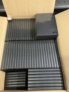 中古　DVDトールケース（黒）１２０枚/ゆうパック１2０サイズ