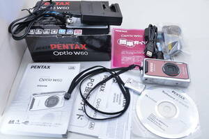 【ecoま】PENTAX Optio W60 美品 コンパクトデジタルカメラ