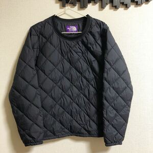 未使用 Sサイズ ノースフェイス パープルレーベル ダウンセーター キルティング ネイビー ND2563N THE NORTH FACE PURPLE LABEL 光電子