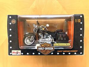 maisto 1:10 95th 限定 FLSTS ハーレー harley davidson スプリンガー 1/10 Heritage Springer 